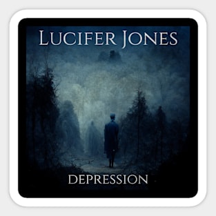 Lucifer Jones - Depression Sticker